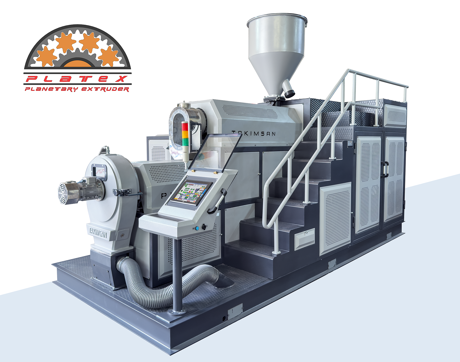 PLATEX planetary roller extruder manufactured by Takımsan